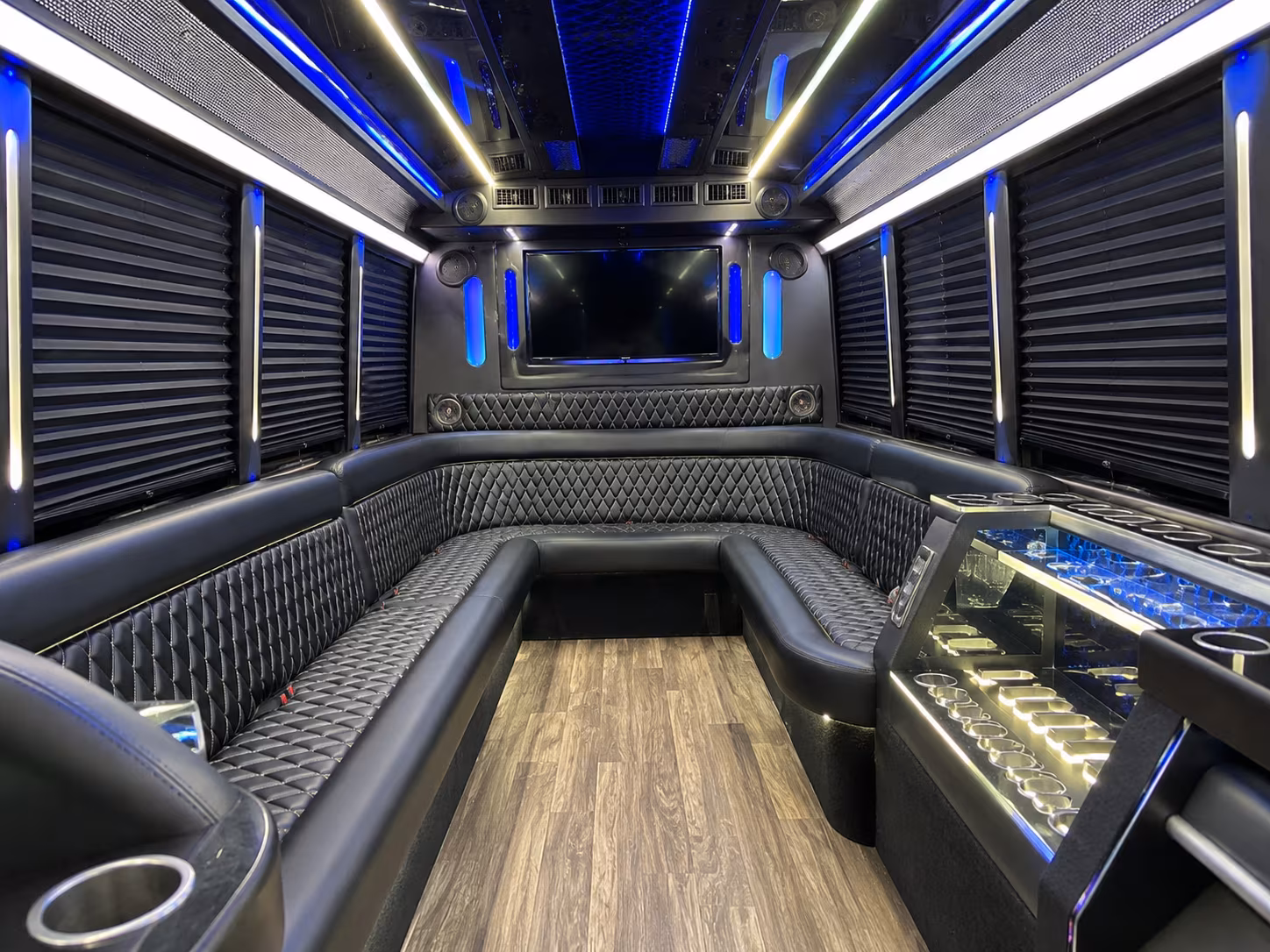 bachelorette and bachelor party buses across boise