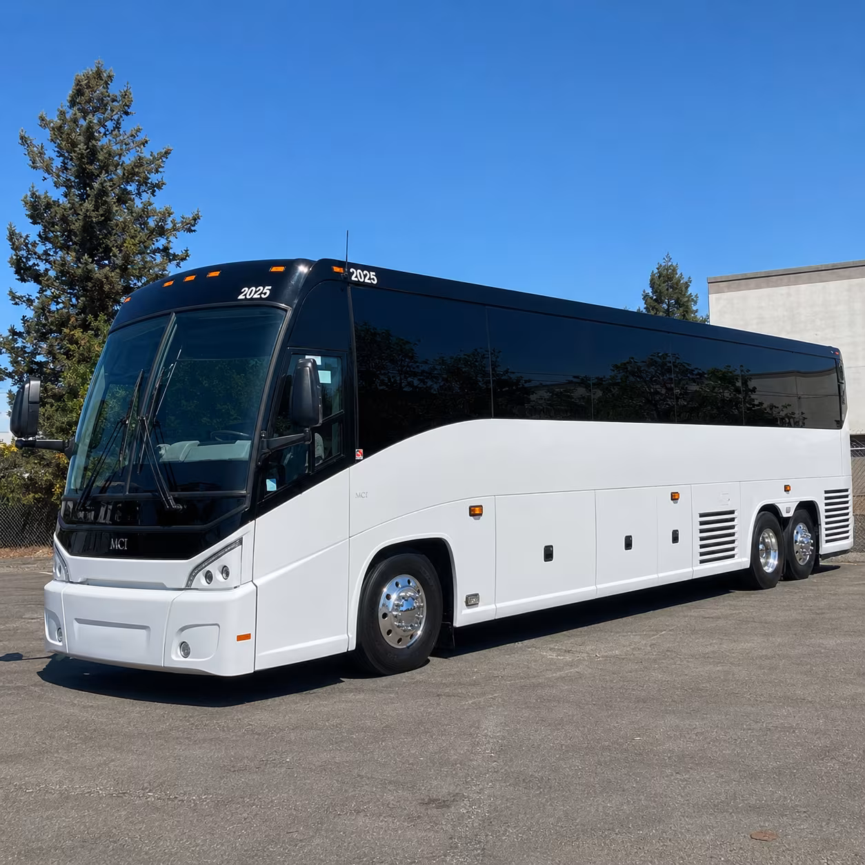 boise charter bus interior