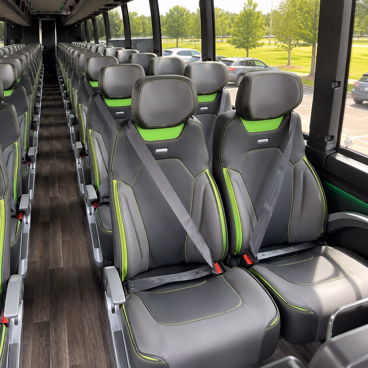 boise corporate event transportation onboard seating